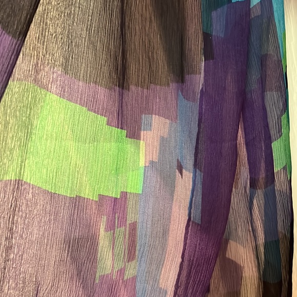 Club Monaco Silk Scarf - Picture 4 of 6